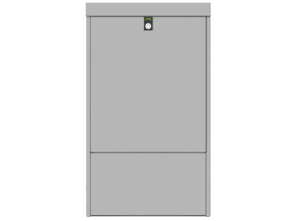 Enoc markskåp 600x207x995 lackat grå med EBR lås, Godkänt enligt Robusta Nät 
